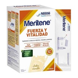 MERITENE FUERZA Y VITALIDAD VAINILLA 15 SOBRES