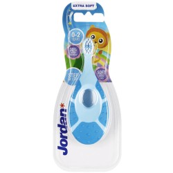 CEPILLO DENTAL INFANTIL JORDAN STEP BY STEP 0-2